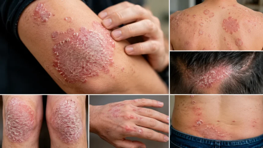 Pictures of Psoriasis Types, Symptoms and Skin Changes