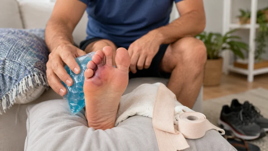 Sprained Toe 7 Signs, Fast Relief & Recovery Tips