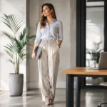 are linen pants business casual