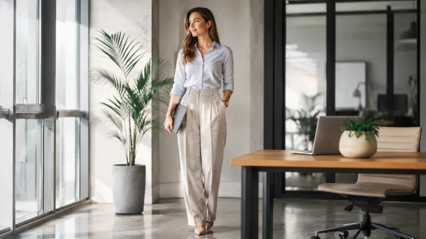 are linen pants business casual