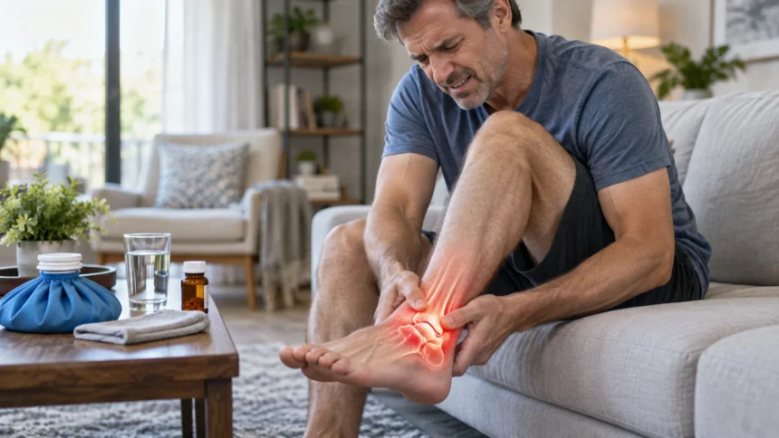 Gout Ankle Causes, Symptoms & Treatment