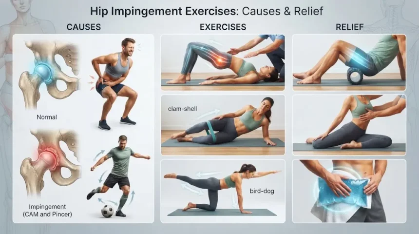 Hip Impingement Exercises Causes & Relief