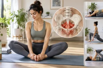 Pelvic Floor Stretches Form, Benefits & Tips