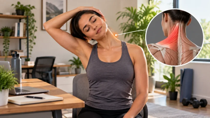 Upper Trap Stretch Form, Benefits & Tips