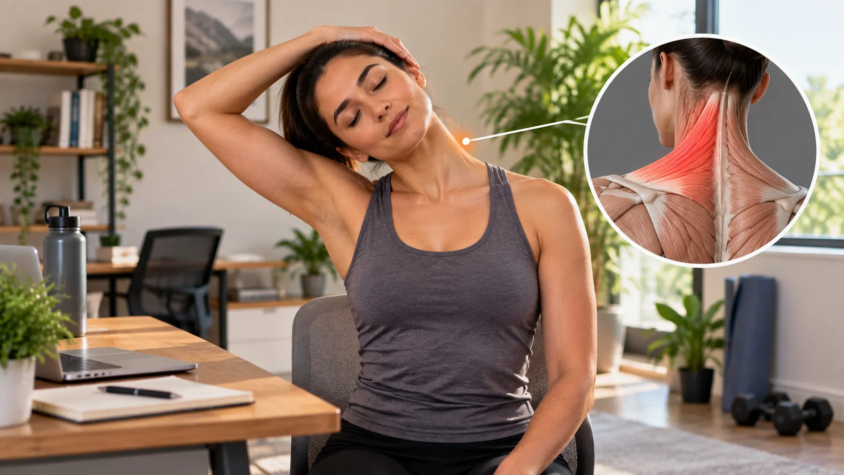 Upper Trap Stretch Form, Benefits & Tips